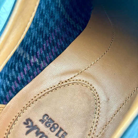 Clarks Black Leather Extralight Dress Oxfords 9 - Picture 8 of 9